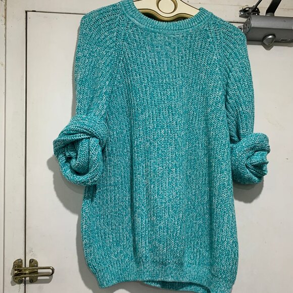 VINTAGE BROGUE KNITTED COTTON SWEATERS SIZE XL - Picture 8 of 14